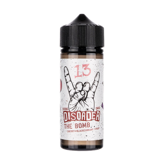 DISORDER THE BOMB CHERRY BLACK CURRANT SYRUP