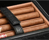 CIGAR HUMIDOR OSTRICH LEATHER