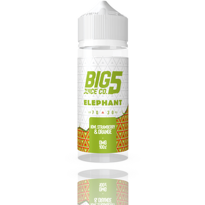 BIG 5 JUICE CO - ELEPHANT (KIWI, ORANGE & STRAWBERRY) 100ML