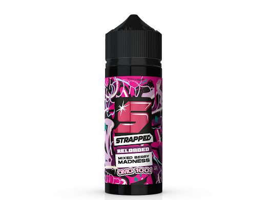STRAPPED RELOADED MIXED BERRY MADNESS 100ML SHORTFILL
