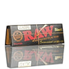 RAW PAPERS BLACK 1.25 WITH TIPS