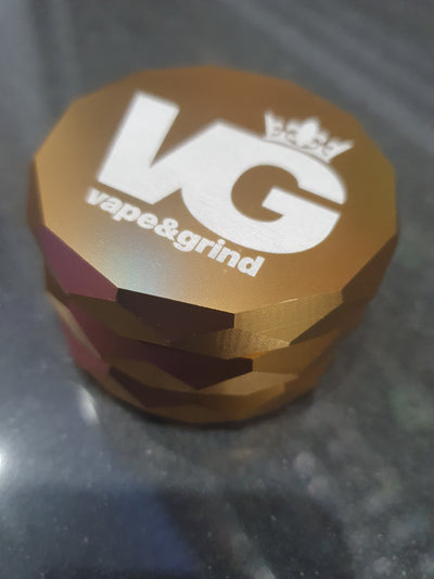 VG METAL GRINDER 4PCE WITH MESH