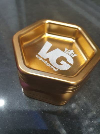 VG METAL GRINDER 2 PIECE NO MESH