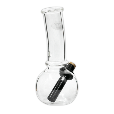 OZZY TOKE  SMALL GLASS BONG 185mm x 35mm x 3mm