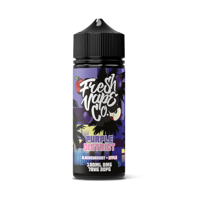 FRESH VAPE CO - PURPLE DISTRICT 100ML