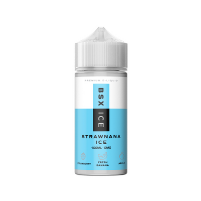 GLAS VAPOR BSX ICE SERIES STRAWNANA 100ml