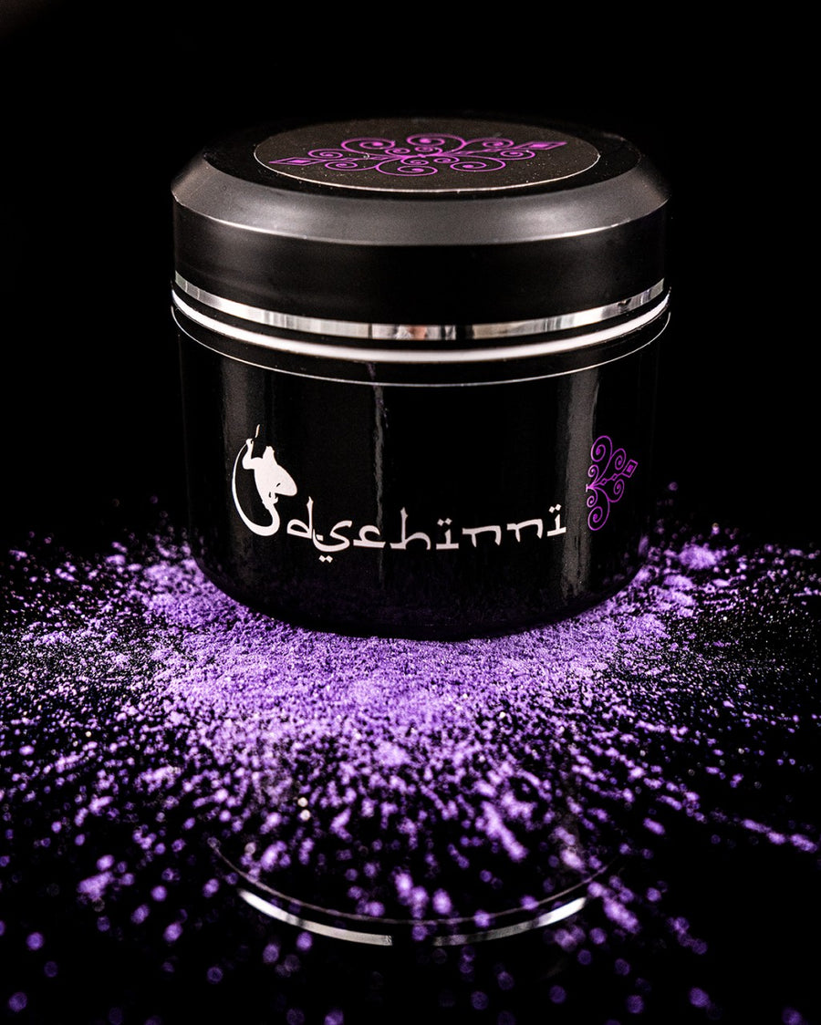 DSCHINNI SPARKLING TASTE POWDER GRAPEMINT / VIOLET COLOR