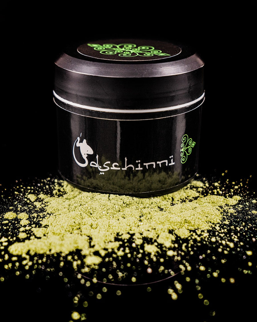 DSCHINNI SPARKLING TASTE POWDER MINT / COLOR GREEN