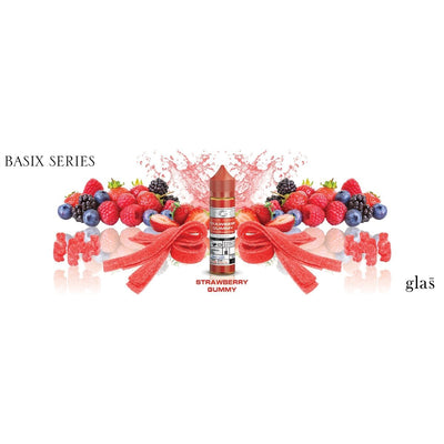 GLAS BASIX SERIES - STRAWBERRY GUMMY