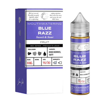 GLAS BASIX SERIES - BLUE RAZZ 60ML