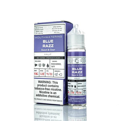 GLAS BASIX SERIES - BLUE RAZZ 60ML