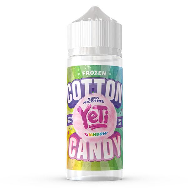 YETI FROZEN RAINBOW COTTON CANDY 100ML SHORTFILL