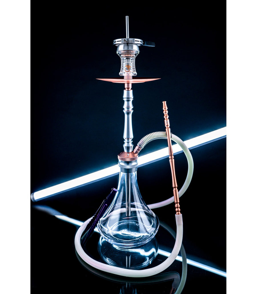 DSCHINNI® DRIP SUPERIOR ROSEGOLD SHISHA SET