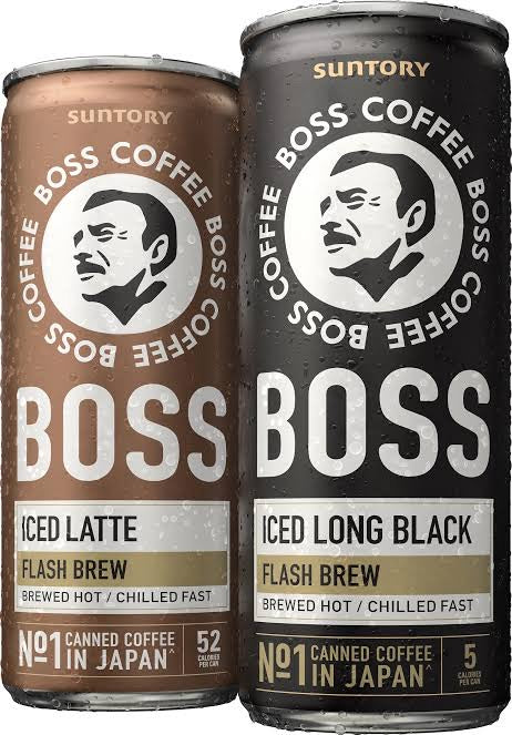Boss coffee long black