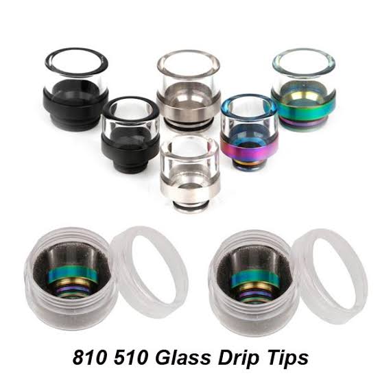 810 BORE GLASS DRIP TIP