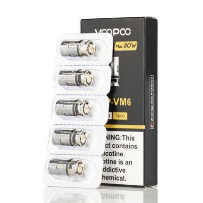 VOOPOO PNP VM6 REPLACEMENT COILS
MESH 80W